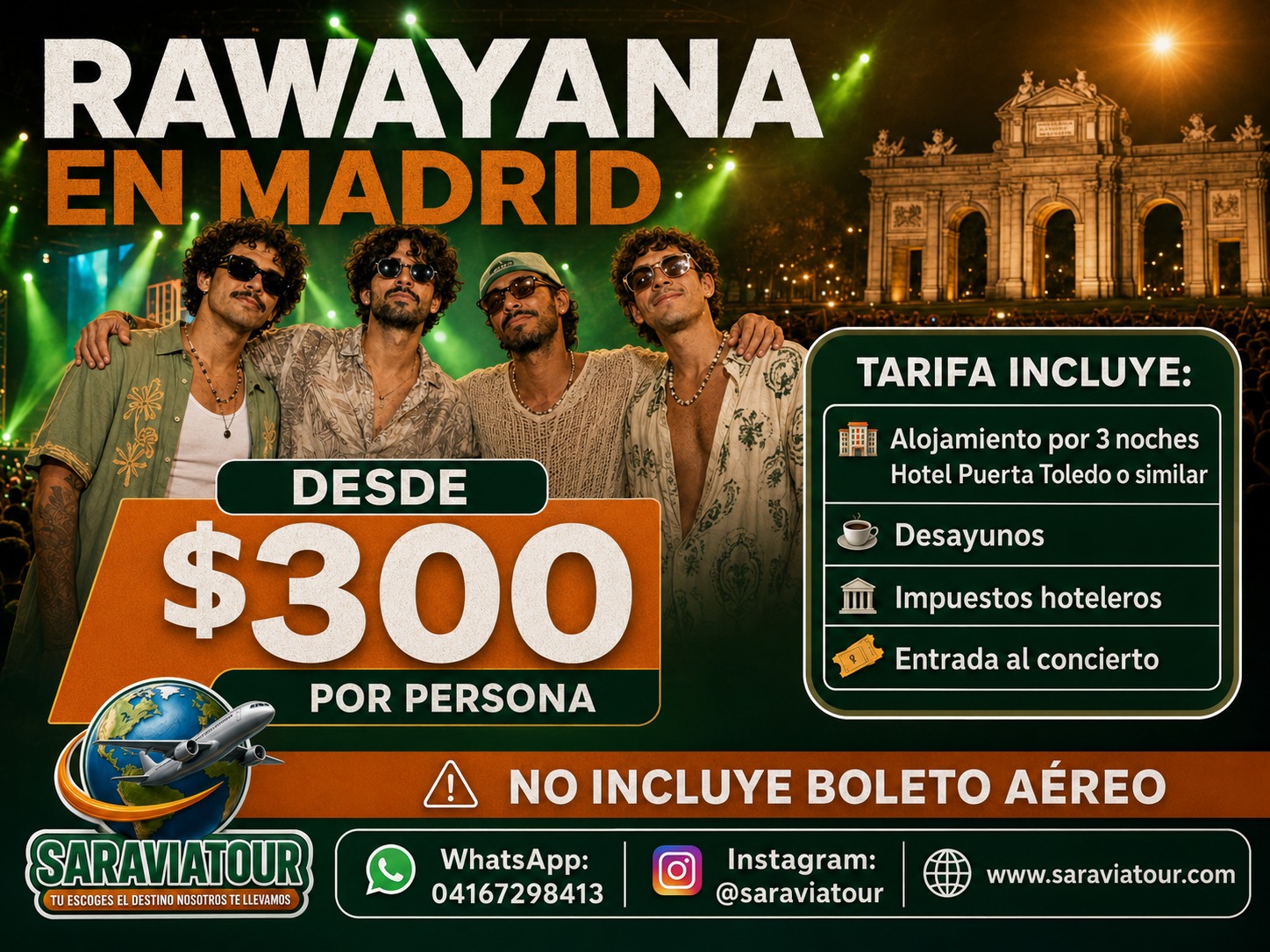 Rawayana en Madrid