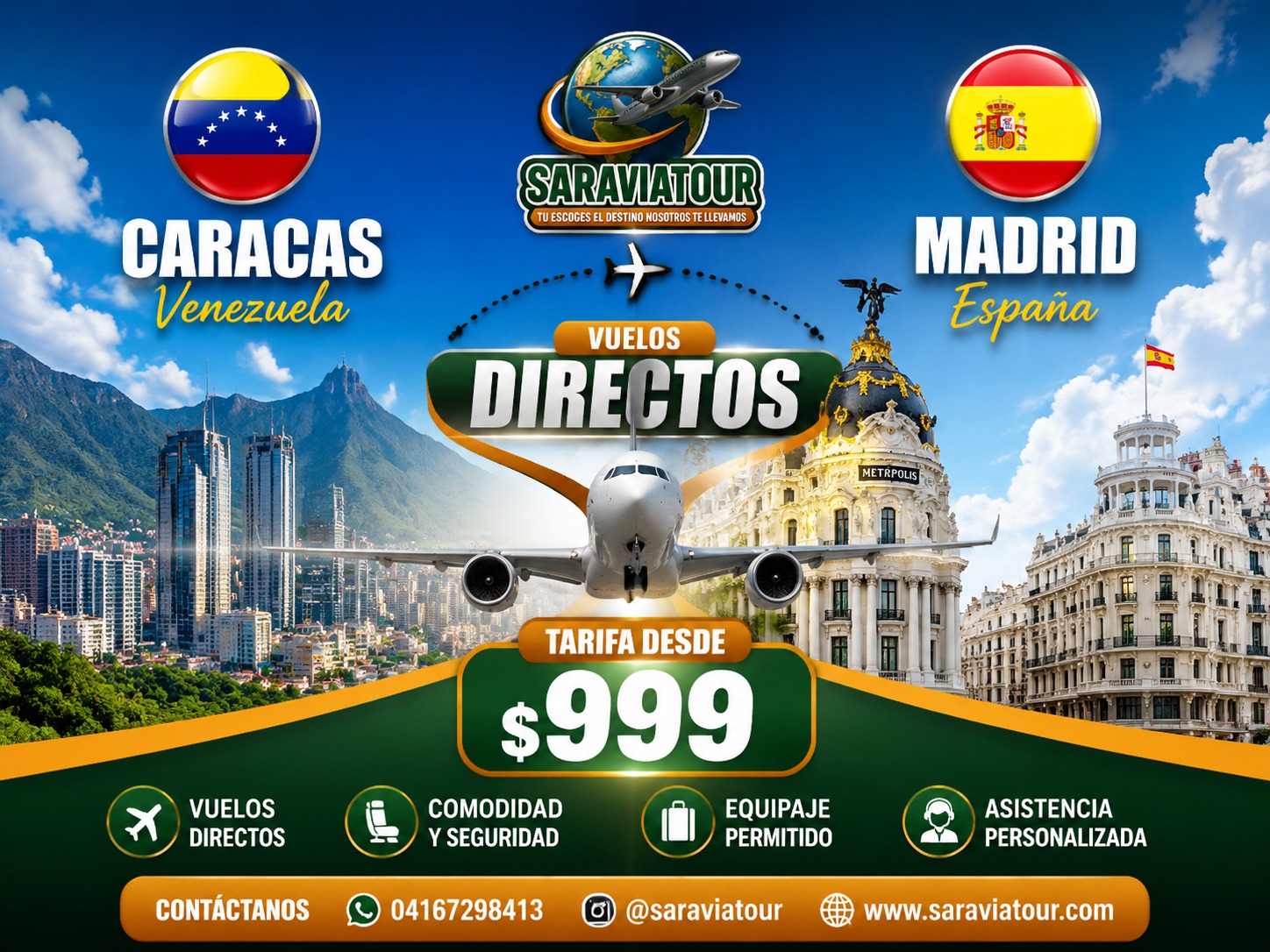 Caracas - Madrid