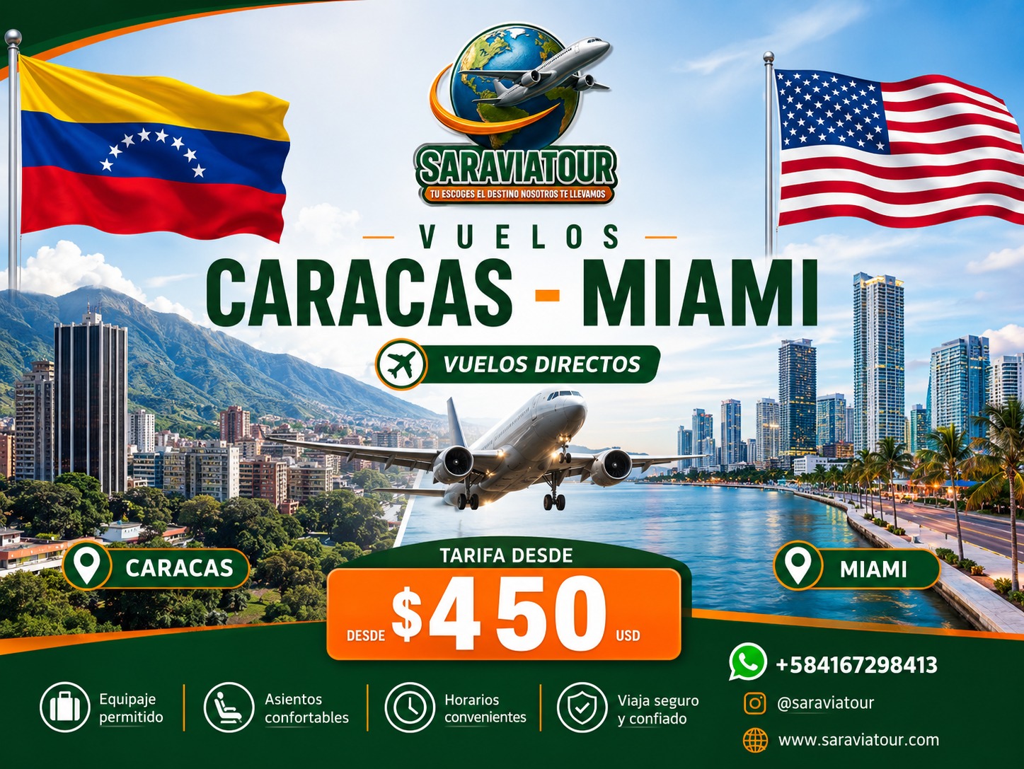 Caracas - Miami