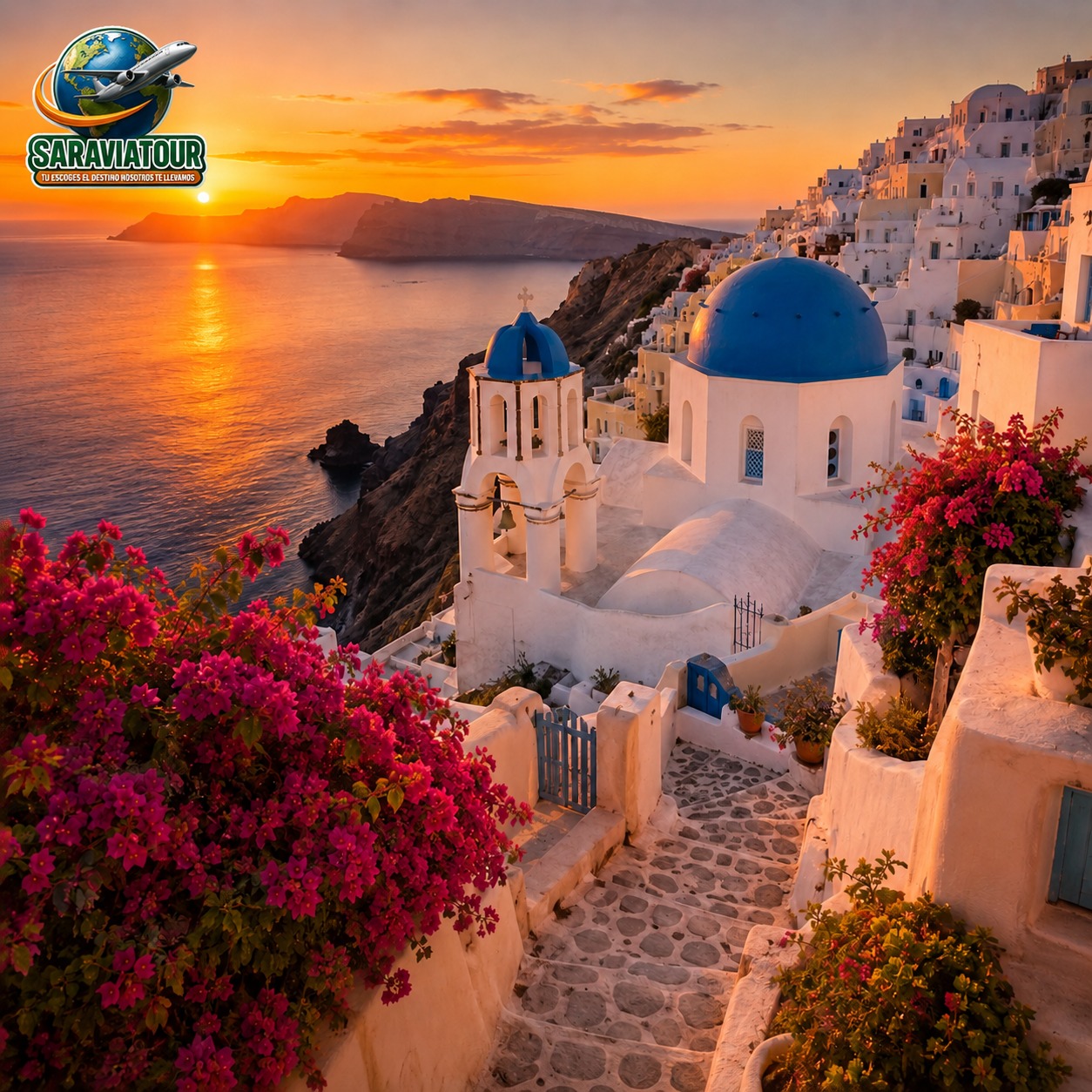 Santorini, Grecia (Europa)